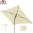 Doppler Sonnenschirm Sunline Waterproof 230x190cm Balkon Knicker PES Natur