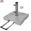 Doppler Granitständer TROLLEY 40kg rollbar Mast 32-60mm für Schirme bis 250cm