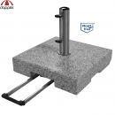 Doppler Granitständer TROLLEY 70kg rollbar Mast 32-60mm für Schirme bis 350cm
