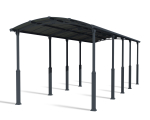 Palram-Canopia Alu Carport Arcadia ALPIN 10600 Polycarbonat BxT 359x1077cm