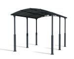 Palram-Canopia Alu Carport Arcadia ALPIN 5000 grau Polycarbonat BxT 359x507cm