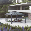 Palram-Canopia Aluminium Pavillon Dallas 4.3x6.1 14x20 (422x607cm) 6mm HKP