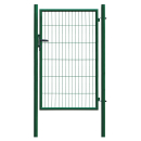 Elmar Jung Einzeltor Standard HxB 150x100cm runde Pfosten 60mm moosgrün