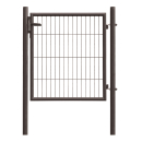 Elmar Jung Einzeltor Standard Höhe 100cm rund Pfosten anthrazit