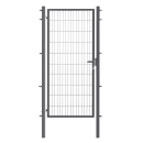 Elmar Jung Einzeltor Excellent HxB 200x100cm eckige Pfosten 60/60 anthrazit