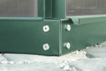 Vitavia Fundamentsrahmen für Modell 8300 LxBxH 317x254x6cm Stahlblech smaragd