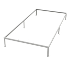 Vitavia Fundamentsrahmen für Modell Comet 7500 LxBxH 379x192x6cm Stahlblech grau