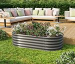 Vitavia Hochbeet Vita 401 Basic BxL 82x162cm Höhe 40cm Zincalume® granit