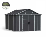 Palram-Canopia Gerätehaus YUKON 11x13.1 BxTxH 332x393x252cm + Boden WPC
