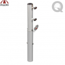Doppler Alu Bodenhülse Erdrohr Bodenanker 2tlg. Mast 32-60mm Gastrogeeignet